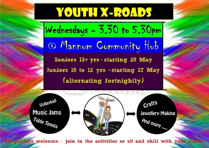 Youth X-Roads Flyer med